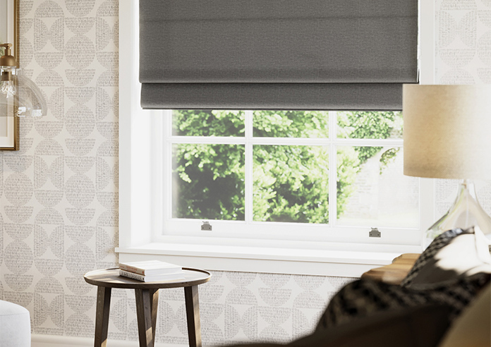 Oslo, Carbon - Roman Blind - Image 5